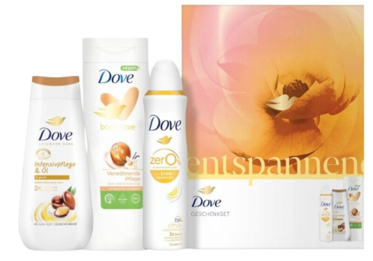Kazeta Dove spg 220ml+deo150ml+400ml mléko Kazeta Dove spg 220ml+deo150ml+400ml mléko - Kosmetika Pro ženy Dárkové kazety